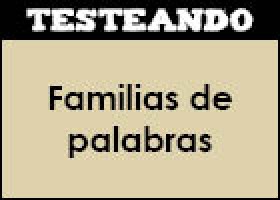 Familias de palabras | Recurso educativo 352660