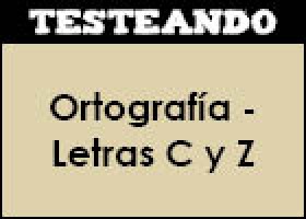 Ortografía - Letras C y Z | Recurso educativo 45890