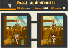 Juego de buscar las diferencias para desarrollar la atención en niños de 7 a 8 años : 03 | Recurso educativo 404545