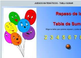 Juego didáctico: práctica de la suma | Recurso educativo 675906