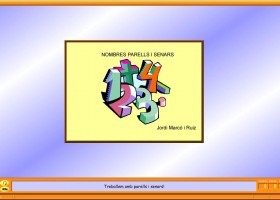 JClic: Nombres parells i senars | Recurso educativo 684287