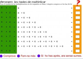 Aprenem a multiplicar | Recurso educativo 684359