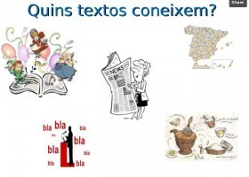 Tipus de textos | Recurso educativo 683792