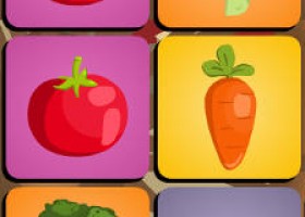 Juego de memoria de verduras | Recurso educativo 724808