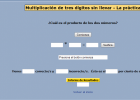 Multiplicar números de un dígito por números de tres dígitos | Recurso educativo 725297