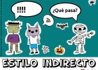 Estilo indirecto - Explicación y actividad (1ª parte): ProfeDeELE.es | Recurso educativo 726314