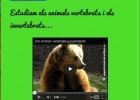 Estudiam els animals vertebrats i els invertebrats | Recurso educativo 729848