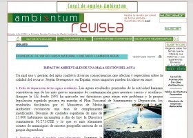 Impactos ambientales de una mala gestión del agua | Recurso educativo 735359