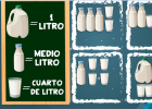 Juego de dividir los litros para niños de primaria | Recurso educativo 737883