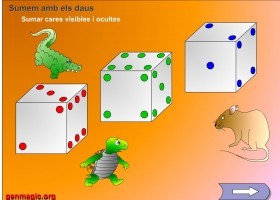 Sumem amb daus | Recurso educativo 738331