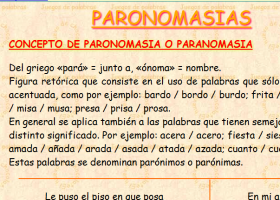 Paronomasias | Recurso educativo 742125