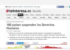 180 países suspenden los Derechos Humanos | Recurso educativo 743642