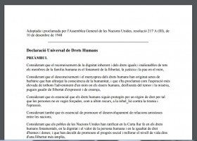 Declaració Universal de Drets Humans | Recurso educativo 745682