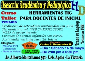 HERRAMIENTAS TIC PARA DOCENTES INICIAL 2016.jpg | Recurso educativo 747987