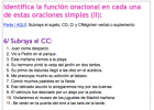 Ejercicios de sintaxis oraciones simples Atributo CPredicativo CAgente | Recurso educativo 748081