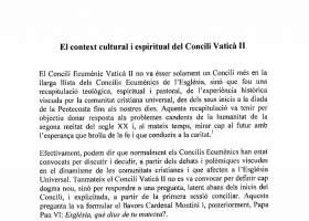 Context del Concili Vaticà II | Recurso educativo 750248