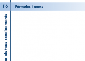 T. 6 Fórmules i noms | Recurso educativo 752812