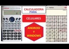 CALCULADORA PARA CELULAR CON ANDROID Y WINDOWS. USO EN TRIGONOMETRÍA. | Recurso educativo 752922