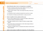 Calor y temperatura | Recurso educativo 744960