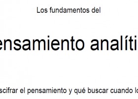 Pensamiento analítico ? una guía en PDF - Instituto de Tecnologías para | Recurso educativo 761682