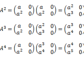 POTENCIAS DE MATRICES: EJEMPLOS Y EJERCICIOS RESUELTOS: BACHILLER | Recurso educativo 767904