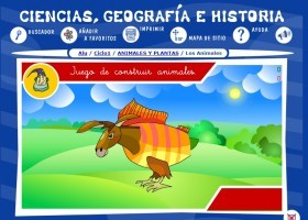 Joc de construcció d'animals | Recurso educativo 768541