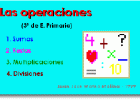 Las operaciones | Recurso educativo 769936