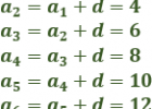 Sucesiones aritméticas: conceptos, fórmulas y problemas resueltos | Recurso educativo 769955