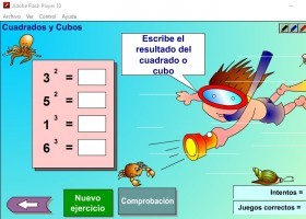 Cuadrados y cubos | Recurso educativo 772561