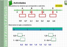 Números decimales. Las décimas. | Recurso educativo 773084