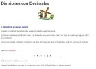 Divisiones con Decimales | Recurso educativo 773169