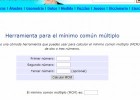 Eina per al mínim comú múltiple | Recurso educativo 774744