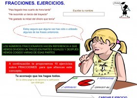 Ejercicios de fracciones | Recurso educativo 774842