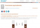 Fracciones equivalentes - uso de la tabla de multiplicar | Recurso educativo 774843