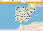 Mapa interactiu dels rius d'Espanya | Recurso educativo 775422