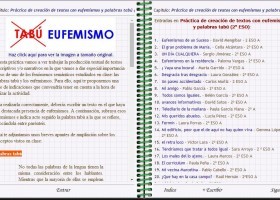 Fenómenos semánticos: Palabras tabú, eufemismos y palabras malsonantes | Recurso educativo 775884