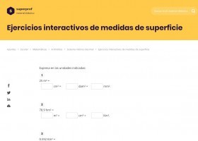 Medidas de superficie | Recurso educativo 776236