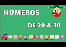 Los Números de 20 a 30 - Vídeos para niños | Recurso educativo 779363