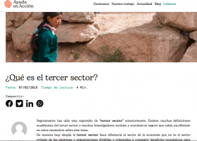 Què és el tercer sector? | Recurso educativo 785463