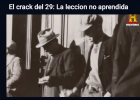 O crac de 1929, a lección non aprendida | Recurso educativo 785899