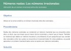 Números irracionales | Recurso educativo 786290