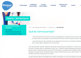 Amniocentesi | Dexeus Dona | Recurso educativo 787017