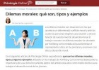 DILEMAS MORAIS - Que son, tipos e exemplos | Recurso educativo 7902195