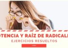 Potencia y raíz de una raíz - ejercicios resueltos - Lecciones de Mates | Recurso educativo 7903197